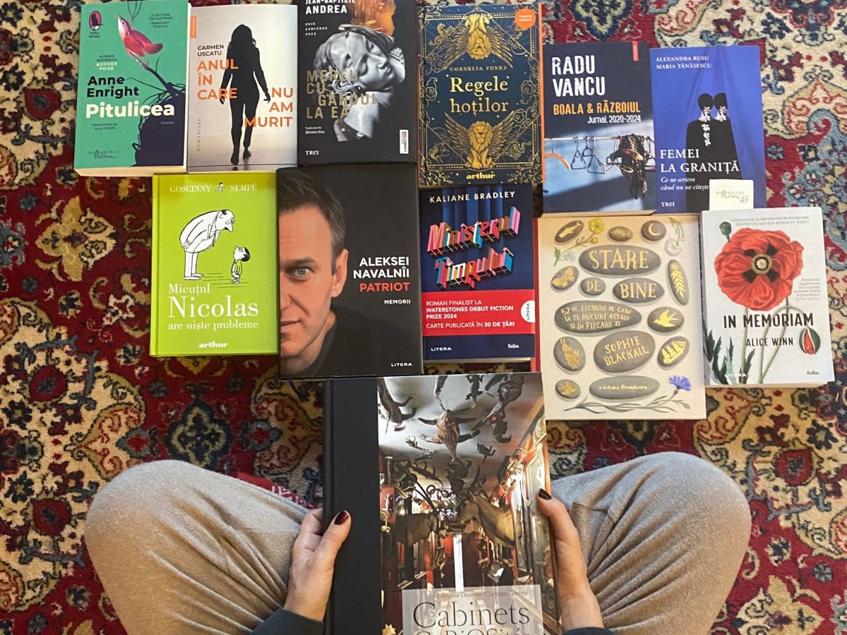 Reading splurge. Cărți, oameni și&nbsp;microbi.